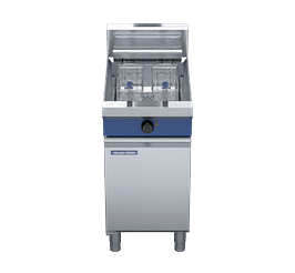 Blue Seal E43 – 450mm Single Pan Electric Fryer with Mechanical Controls