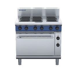 Blue Seal E56D – 900mm Electric Oven Range with 6 Radiant Elements