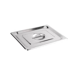 Kitchen Knock GN 1/2 Stainless Steel Pan Lid – Integrated Molding, Stackable (6-Pack)