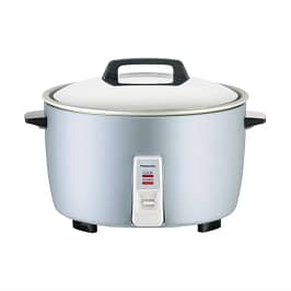Panasonic 23 cup commercial rice cooker with stainless lid