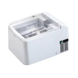 Technocrio CFT0002 Countertop Ice Cream Freezer with Transparent Lid – Holds 2×6.5L