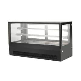 AG Equipment BTS1200 – 190L Straight Glass Benchtop Display Fridge