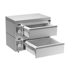 dande VNS2.CT Dual Temperature Double Drawer – +15°C to -22°C Modular Refrigeration Unit