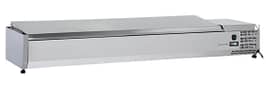 Anvil VRX1800S Stainless Steel Lid Refrigerated Ingredient Well with 8×1/3 GN Capacity