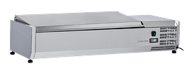 Anvil VRX1200S 1200mm Stainless Lid Refrigerated Ingredient Unit for 4×1/3 GN Pans