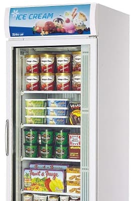 Turbo Air FRS-650F Upright Glass Door Freezer – 651L Commercial Freezer for Restaurants