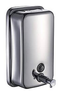 Kitchen Knock Stainless Steel Soap Dispenser – 800ml Manual Wall Mount