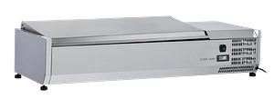 Anvil VRX1200S 1200mm Stainless Lid Refrigerated Ingredient Unit for 4×1/3 GN Pans