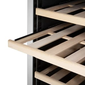 olar GM629-A G-Series Dual Zone Wine Fridge | 180 Bottle | Stainless Steel - KW Commercial Kitchen