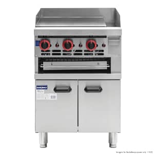 Gasmax GGS-24 Gas Griddle & Toaster with Cabinet – Combo Australia