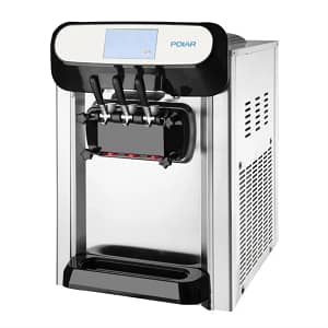 Polar UA034-A Soft Serve Ice Cream Machine – Dual Flavour, 25L/hr, Stainless Steel