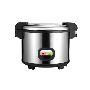 Kitchen Knock 402289 EliteChef 6L commercial electric rice cooker with high-performance 1950W heating