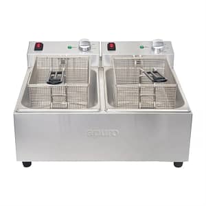 Apuro Double Fryer 2x5Ltr FB971-A