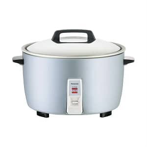 Panasonic 23 cup commercial rice cooker with stainless lid