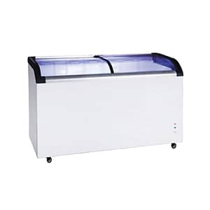 alt="Used Thermaster Sliding Lid Chest Freezer - Affordable Commercial Freezer"