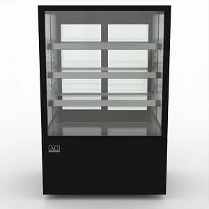 AG Equipment 900mm 4-Layer Food Display Fridge – LED Cake Showcase with Fog-Free Glass