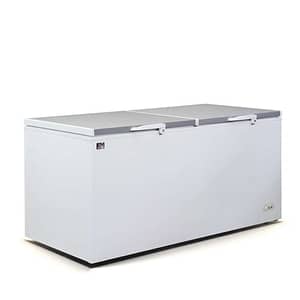 AG BD900S Chest Freezer Stainles White Top 850L