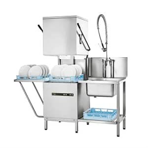 Hobart ECOMAX 604 Hood Type Dishwasher | 840 Plates/Hr | 2.3L Rinse | 15A - KW Commercial Kitchen