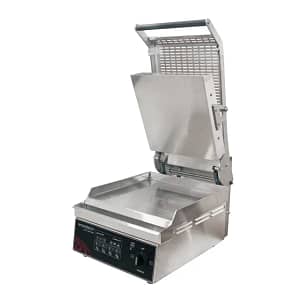 Woodson Pro-Series Contact Grill W.GPC61SC Single Plate for Commercial Kitchens