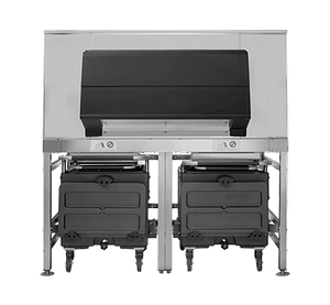 Scotsman SIS 1350 Ice Storage Bin with Shuttle Cart System