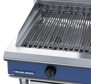 alt="Blue Seal E596D-B – 900mm Electric Chargrill Bench Model Australia"