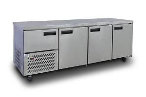 Anvil UBS6240(H) Under Bar Fridge with 3½ Doors, Stainless Steel Finish