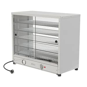 Woodson W.PIA100G pie display with glass sliding doors