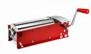 Tre Spade SFT0008 Sausage Filler with 7L Stainless Steel Cylinder and Funnel Kit
