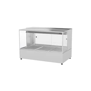 Woodson W.HFSQ23 hot food display with 3 GN bays