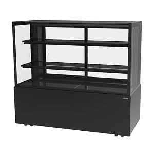 Airex AXR.FDFSSQ.15 Refrigerated Food Display – 1500mm, 3 Tier, Frameless Glass