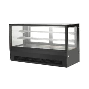 AG Equipment BTS1200 – 190L Straight Glass Benchtop Display Fridge