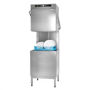 Hobart ECOMAX PLUS H615 Pass Through Dishwasher | Rinse & Drain Pump - KW Commercial Kitchen