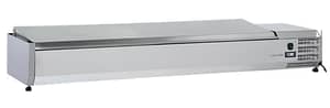 Anvil VRX1800S Stainless Steel Lid Refrigerated Ingredient Well with 8×1/3 GN Capacity