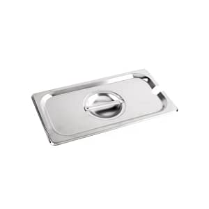 Kitchen Knock Stainless Steel GN 1/3 Notched Lid – Pack of 6 for Commercial Use