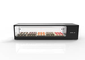 Sayl SDS1320 Logic Sushi Display 6 Pan Countertop Showcase Australia