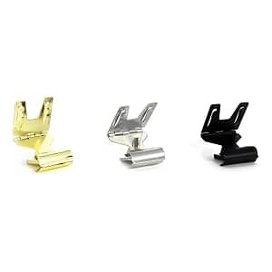 Kitchen Knock Label Holders – 20 Pack Weighted Card Display | Silver, Black, Gold, Rose Gold
