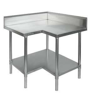2NDs: Modular System Corner Workbench, 150mm Splashback & Undershelf WBCB6-0900/A-VIC513