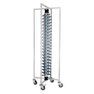 Vogue Mobile Plate Rack (84 Plates) - KW Commercial Kitchen
