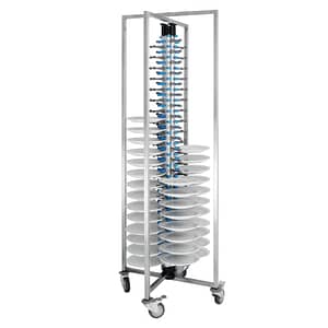 Vogue Mobile Plate Rack (84 Plates) - KW Commercial Kitchen