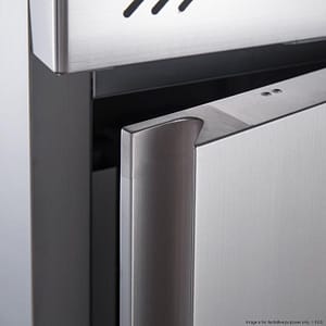 FED-X S/S Two Door Upright Fridge XURC600S1V - KW Commercial Kitchen