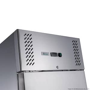 FED-X S/S Two Door Upright Fridge XURC600S1V - KW Commercial Kitchen