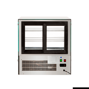 Bonvue Counter top square glass cold food display 660x530x730 - GN-660RT - KW Commercial Kitchen