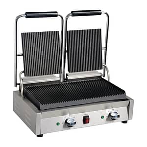 Apuro Bistro Double Ribbed Contact Grill (DY994-A)