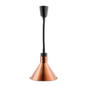 Apuro Retractable Conical Heat Shades - Copper Finish
