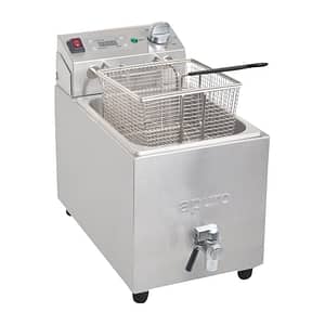 Apuro FC374-A 8L Countertop Deep Fryer – Stainless Steel