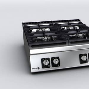 Fagor Kore 900 Series Gas 4 Burner - C-G940H - KW Commercial Kitchen