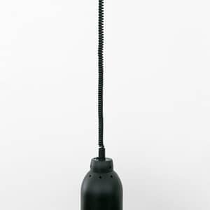 Anvil HLD0002B Adjustable Heat Lamp - Matte Black | KW Commercial Kitchen