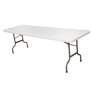 Bolero Centre Folding Table 8ft – Heavy-Duty Utility Table for Events