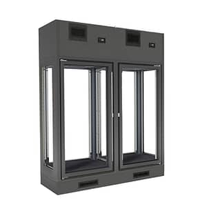 Fagor Dual Zone 2 Doors Black Wall-Mounted Wine Cellar FWC-2302-2WB (FWC-2302-2WB)