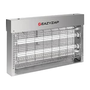 Eazyzap Brushed Stainless Steel Pest Killer - 19watt